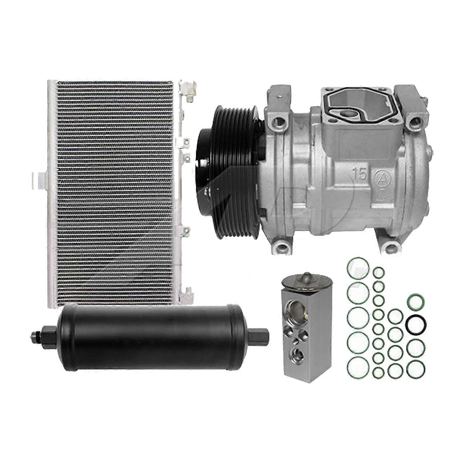 Heavy Duty Off Road AC Kit with Condenser, Complete Conversion, Ready to Install for John Deere