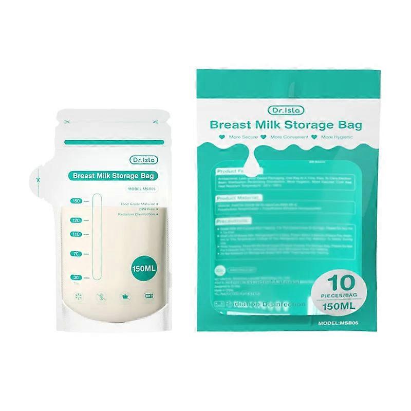 150ml Breast Milk Storage & Freezer Bags, Bpa-free, Baby Food Safe, 10/30pcs