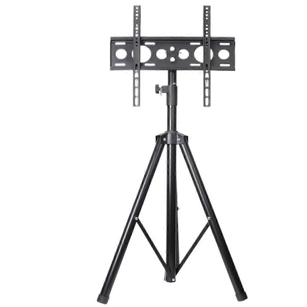 TV Tripod Stand Height Adjustable Foldable Base for 3255 Inch Flat and Curved Screen TVs