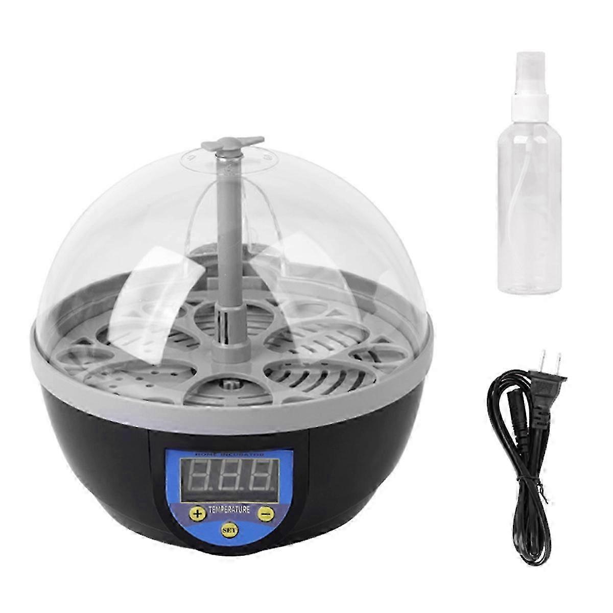 6 Egg Incubator Automatic Temperature Control Hatchery Machine Chicken Duck Quail Bird Brooder Eggs