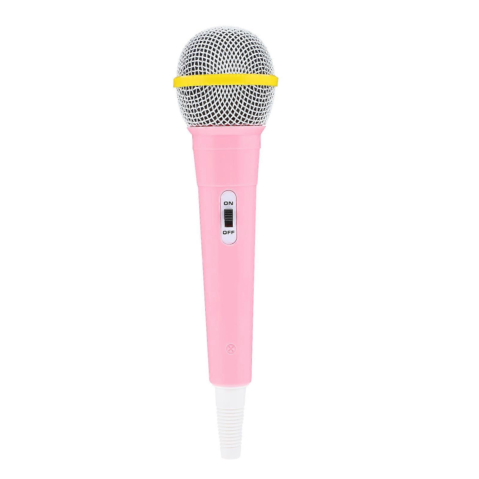 Interesting Microphone Prop Plastic Toy for Kids Performing
