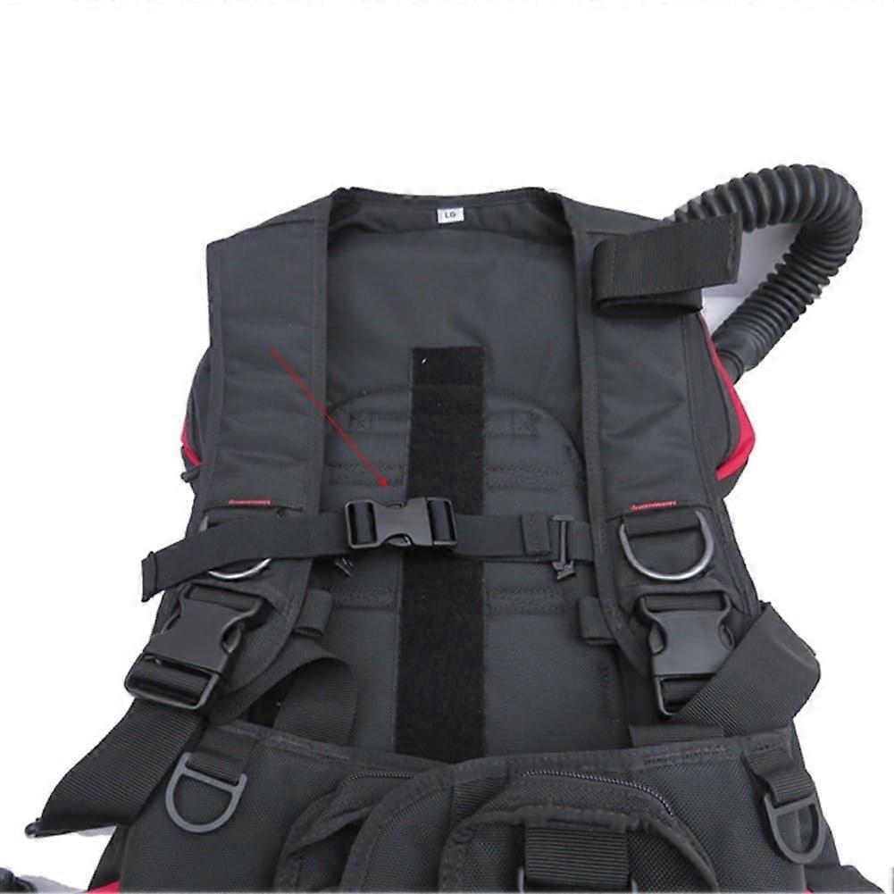 Scuba Diving BCD Chest Strap with Quick Release Buckle, Adjustable 1 Inch PP Webbing Sternum Strap