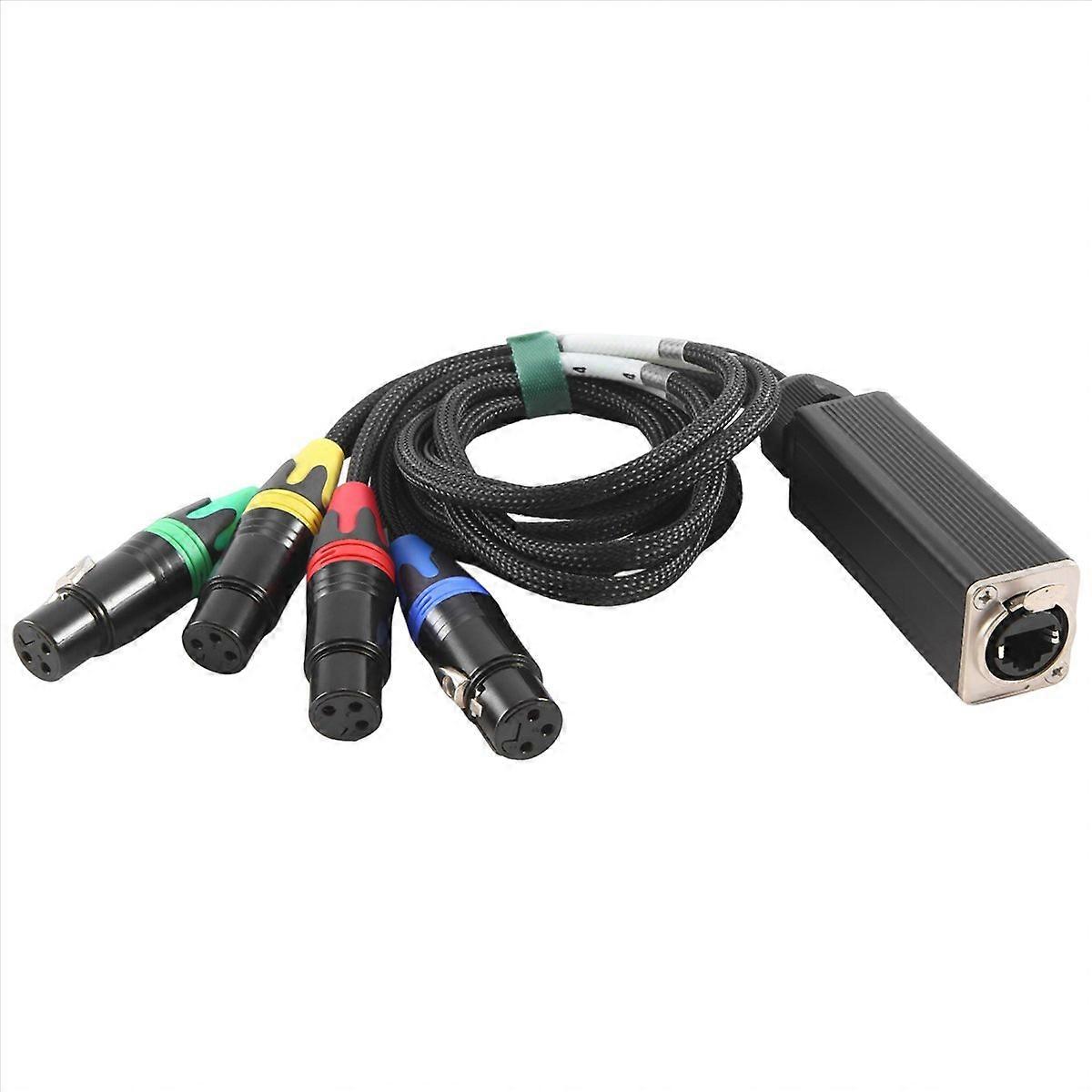 XLR 4-Channel Multi Network Stage and Studio Connection,(NE8F-S4F)