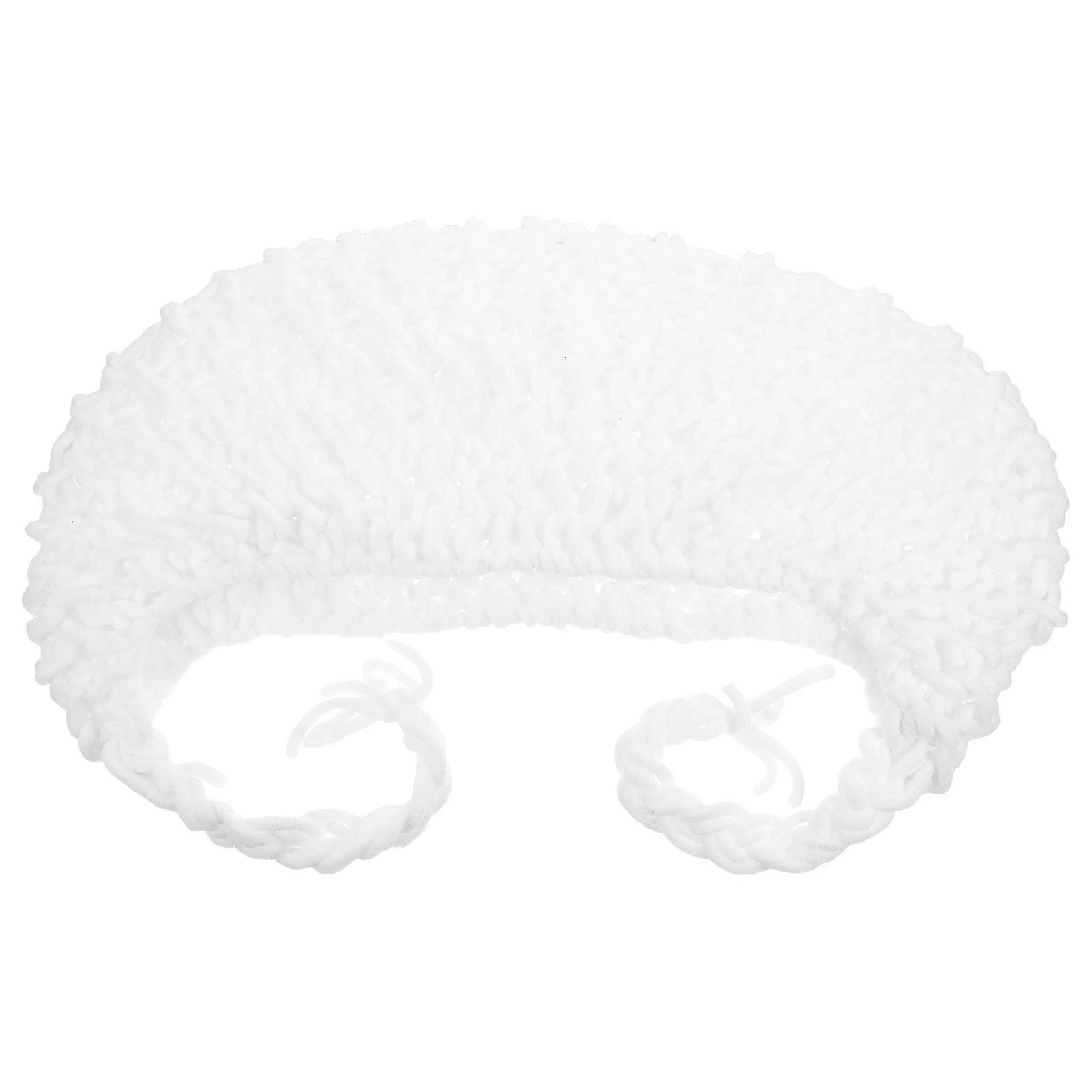 Handmade Crochet White for Photography Prop