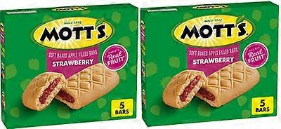 Mott's Soft Baked Apple Filled Bars Strawberry 2 Pack