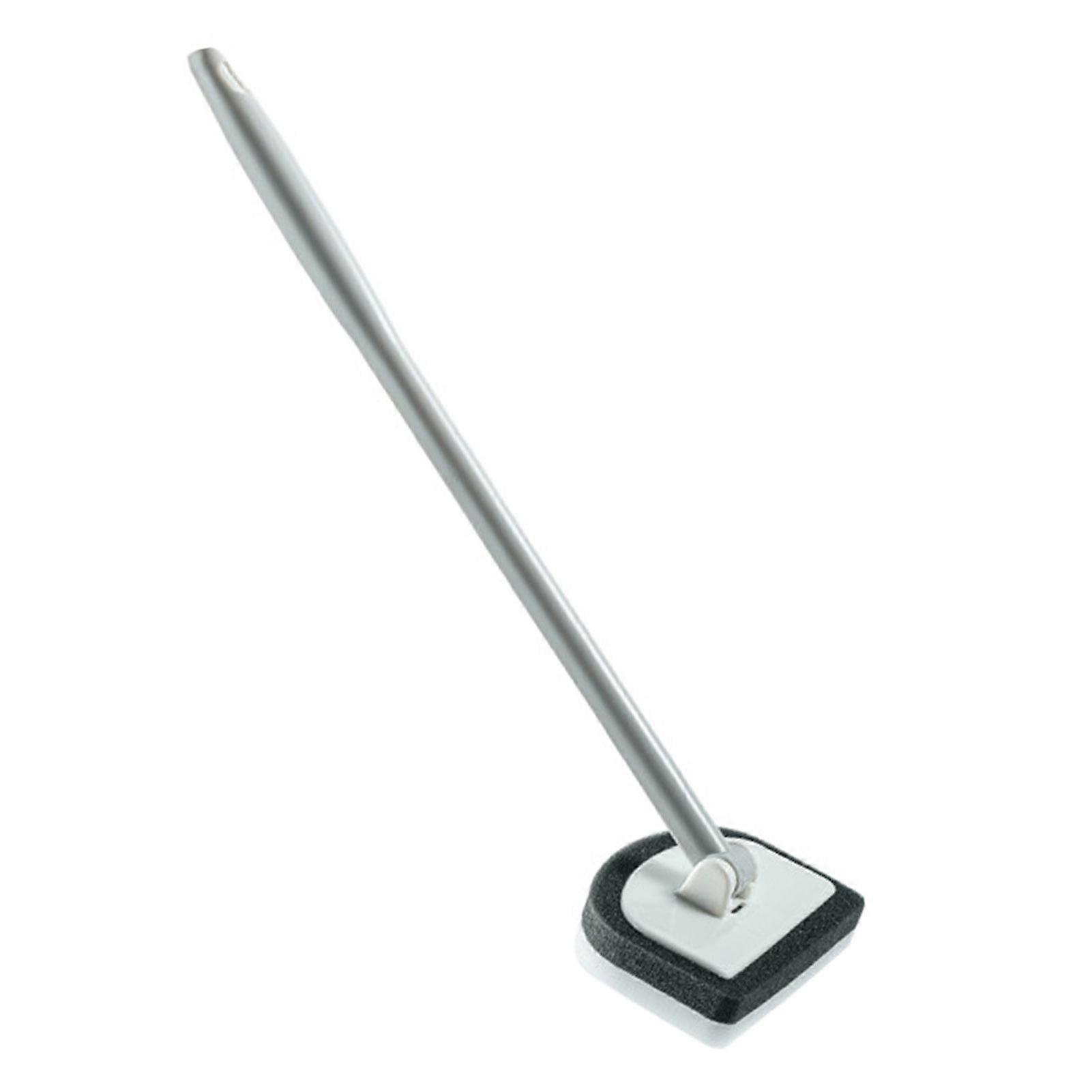 Long Handle Bathroom Scrubber with Rotating Head for Tile