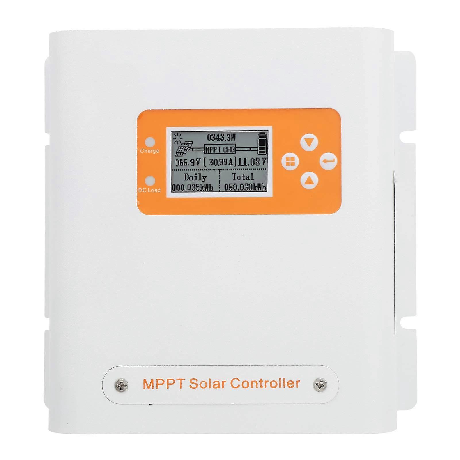 Solar Charge Controller with Advanced Cooling Design, Efficient Battery Protection for Outdoor Use