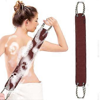Exfoliating Back Scrubber for Shower with DualSided Design and Handles for Deep Cleansing and Dead Skin Removal
