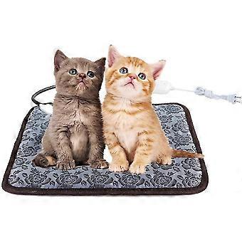 Pet Electric Heating Pad for Dogs and Cats With Anti-bite Steel Cord Waterproof Adjustable Dog Warm p PL
