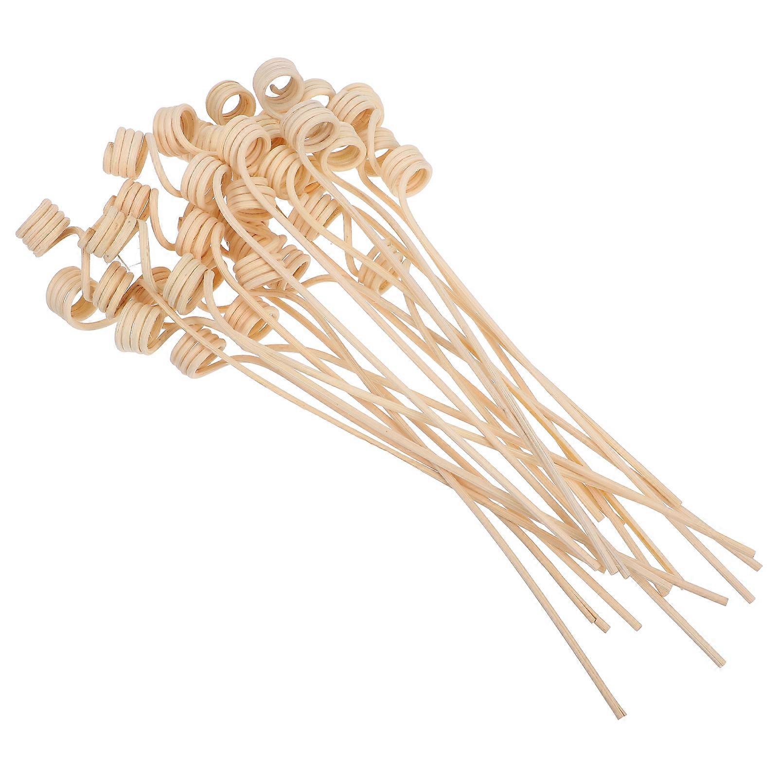 Golden Rattan Reed Diffuser Sticks for Perfume Diffusion 20Pcs Set