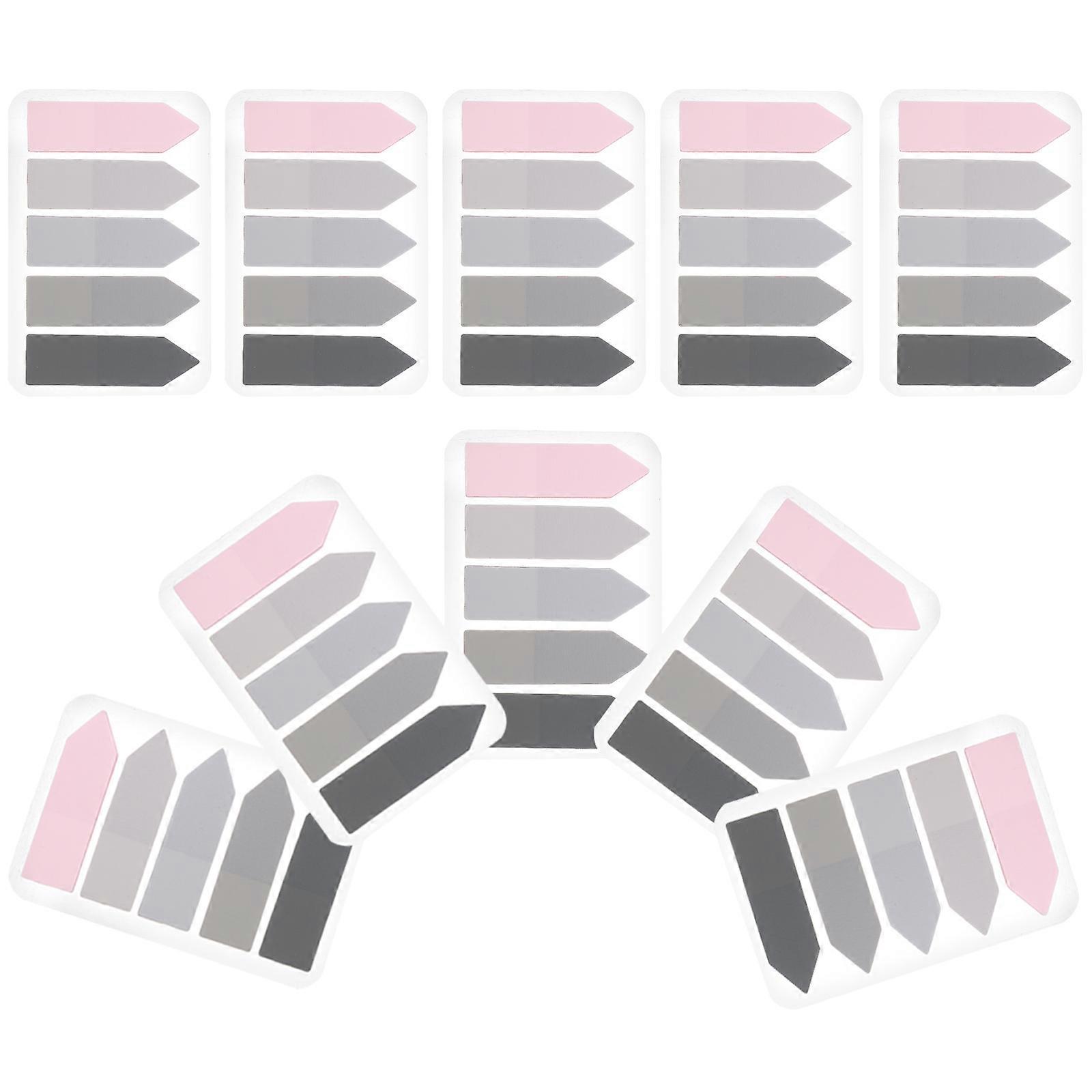 Adhesive Arrow Labels Reading Markers for Bookmarks 10Sets
