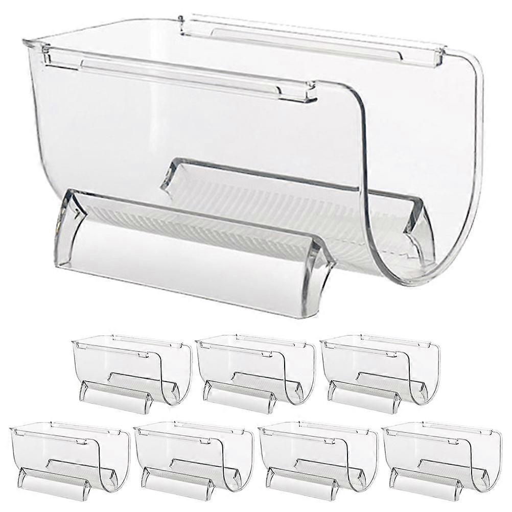 Clear Acrylic Holder for Display 8Pcs Stackable Rack for Home
