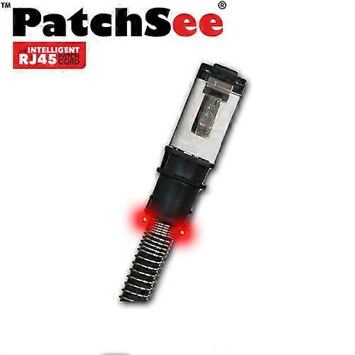 PatchSee DirectPatch 4m Cat6a U/FTP LSOH Intelligent Patch Lead