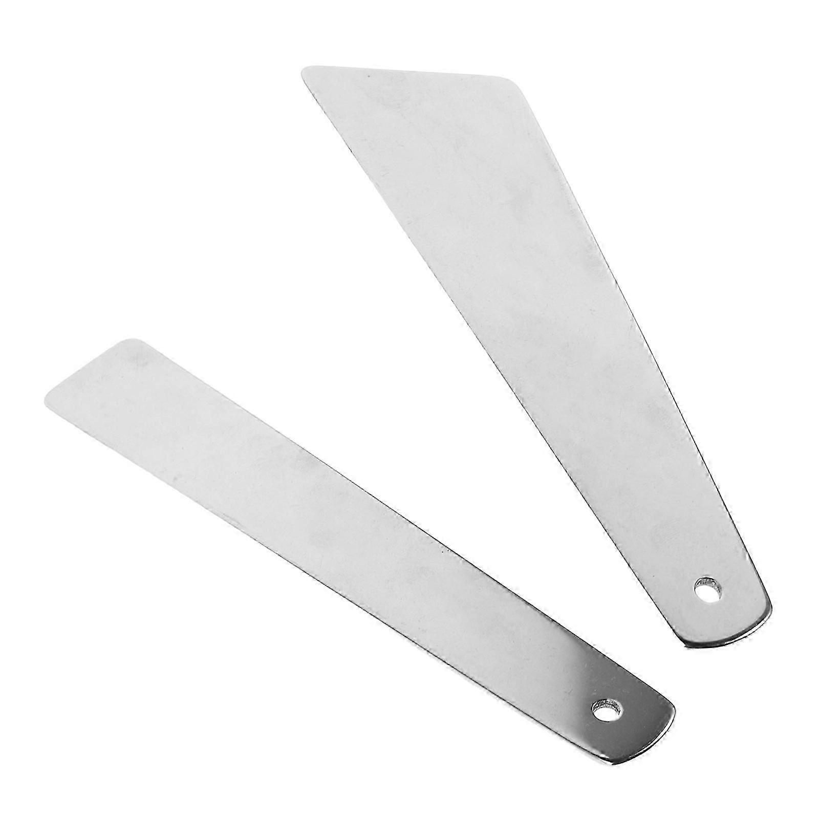 Stainless Steel Glue Spreader | Mirror Polished | Precise Application | 2Pcs