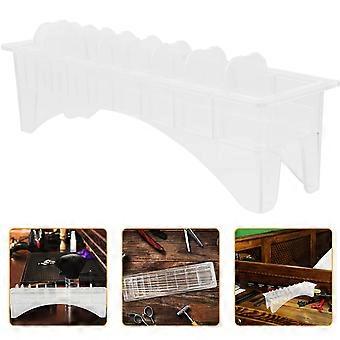 Universal Limit Comb Box for Electric Clipper Storage 1Pcs White Organizer