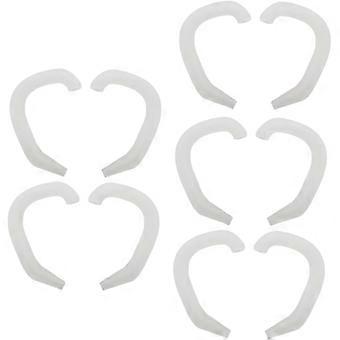5 pares de corretores de orelha de silicone para bebês. Dispositivo leve para correção da orelha proeminente, confortável para dormir e viajar.