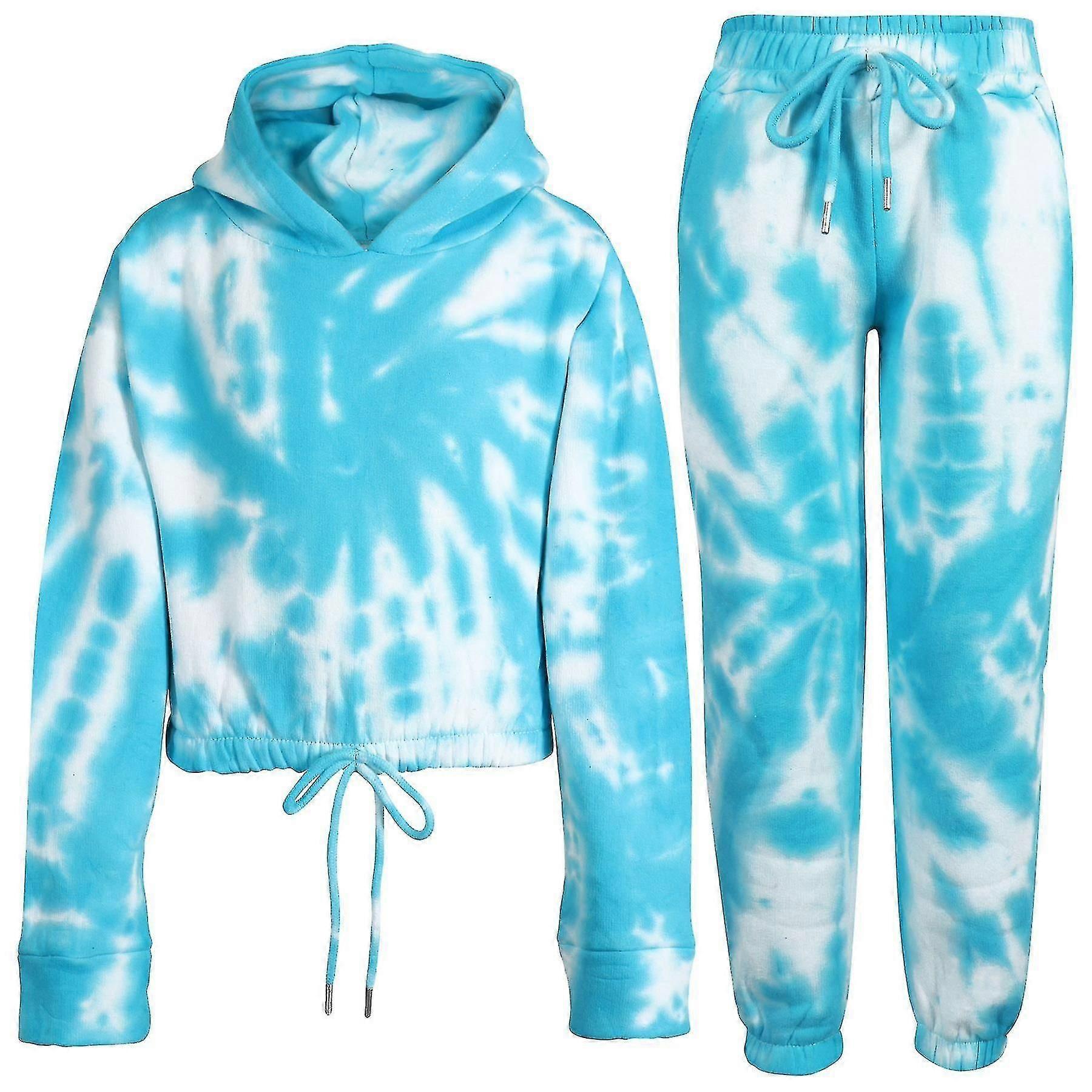 Mädchen Krawatte Dye Blau Trainingsanzug