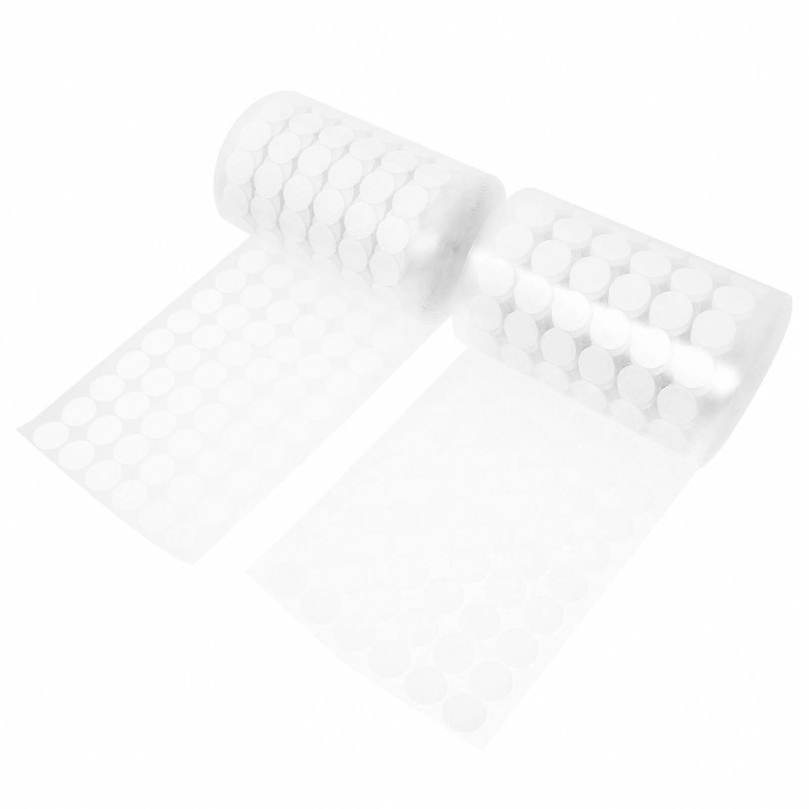 Nylon Hook and Loop Dots with Self-Adhesive for DIY Projects, 2000 Pairs
