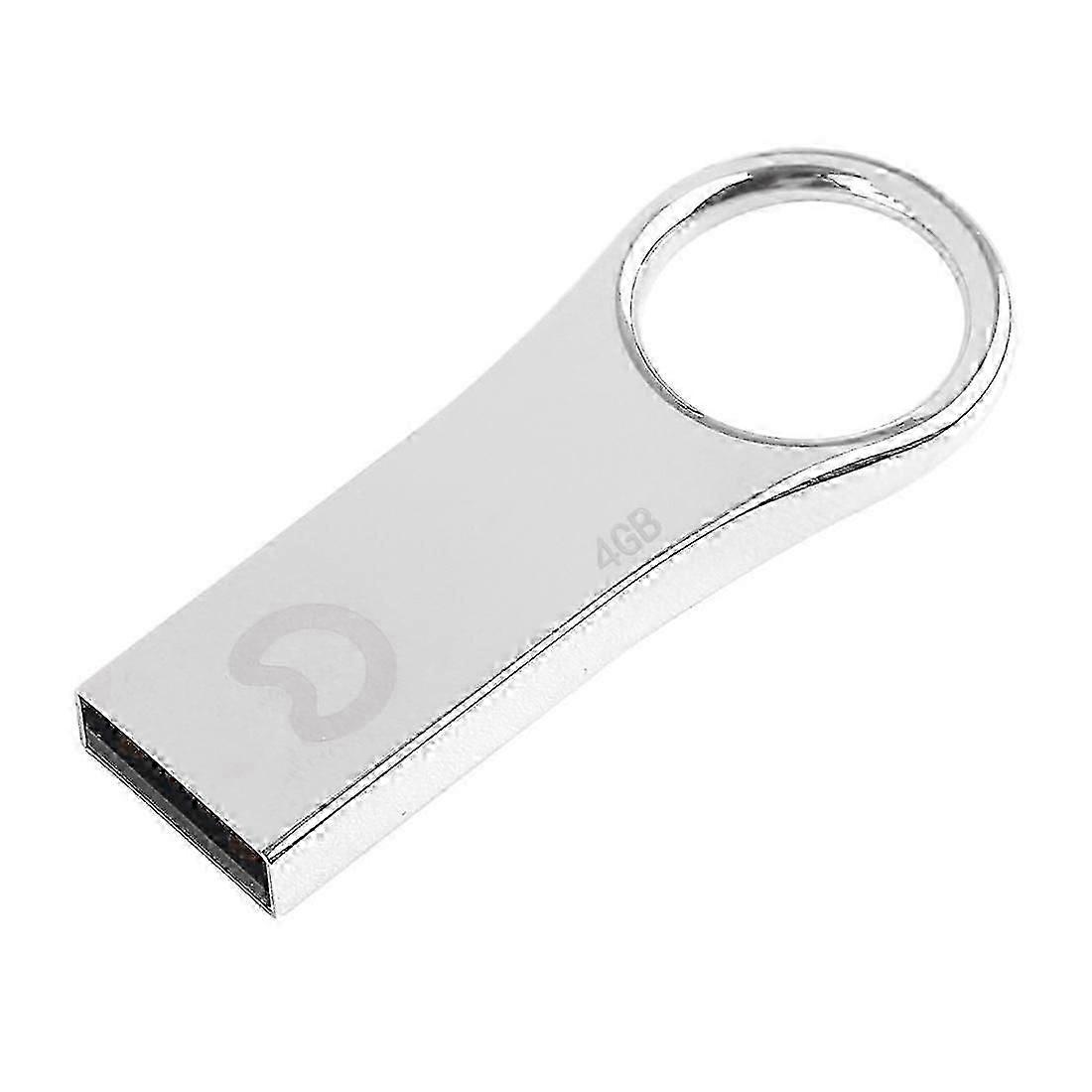2026 5Sj 2026 5Sj eekoo 4GB USB 2.0 Metal Halka Şeklinde U Disk