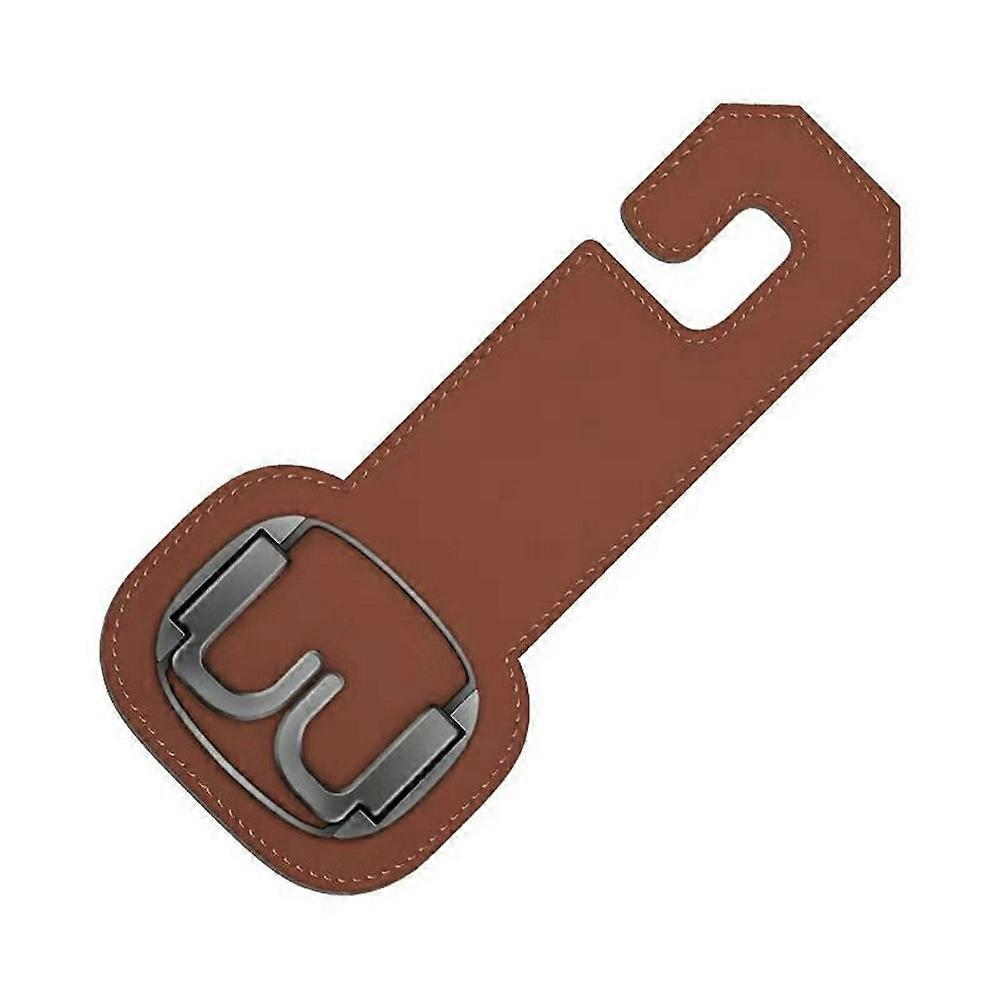 Car Headrest Hook Foldable Metal Seat Back Hanger Multi-function Hidden Hook for Handbag Grocery