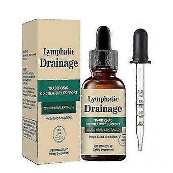 Neu auf dem Markt: 1-5 Flaschen à 60 ml Lymphdrainage-Tropfen zur Verbesserung der Durchblutung_1