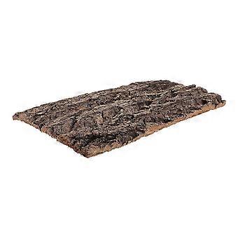 Naturkorkrinden-Hintergrundplatte für Reptilien-Terrarien, 2 Stück, Kaffeeholz