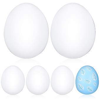 30Pcs Imitation Eggs Easter DIY Hand Painted Eggs Decor Egg Models for Kids