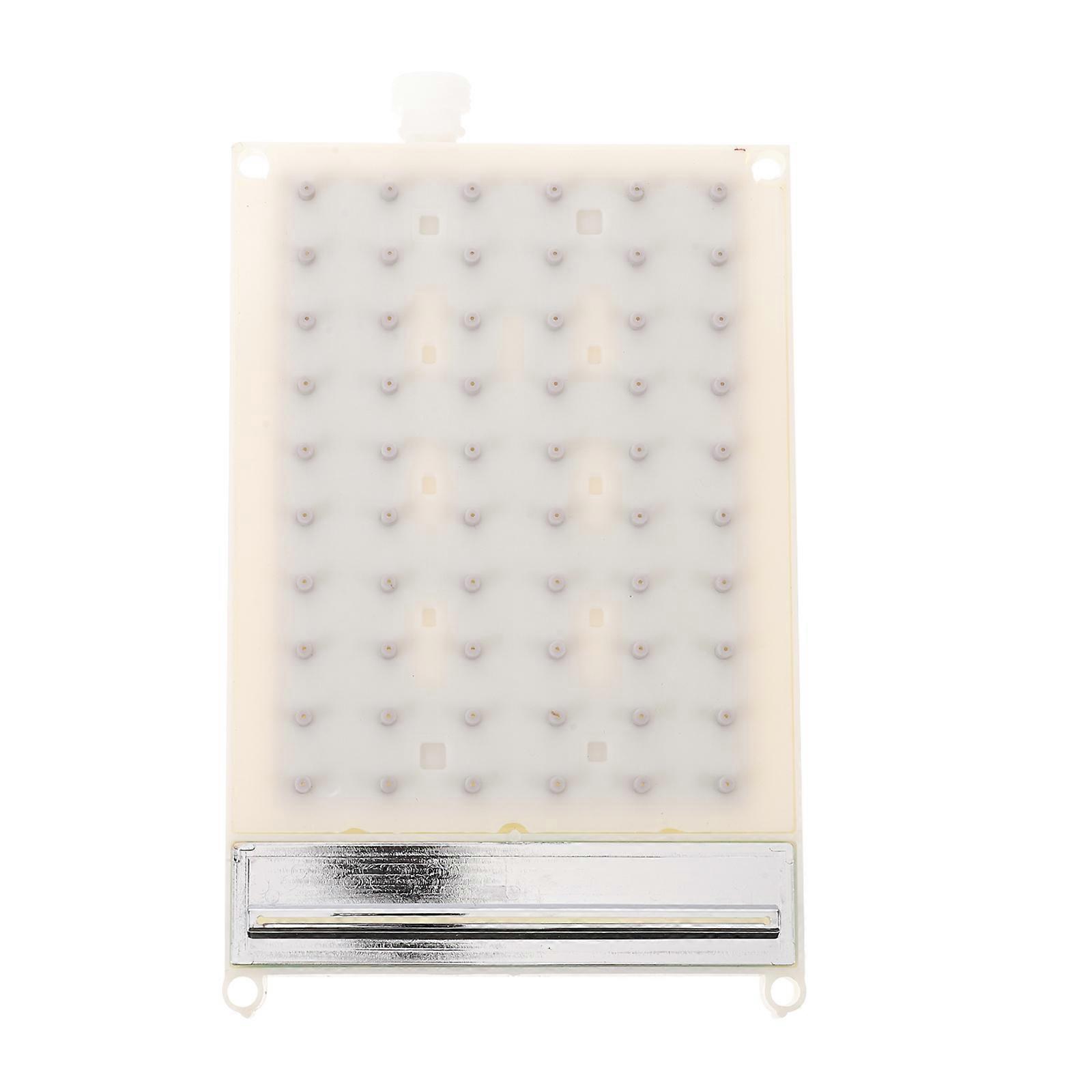 Rainfall Shower Head Panel Replacement: Wide-Coverage Shower Spray Screen - Rectangular Top Spray Nozzle Plate for Waterfall Effect