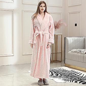 Men Thick Winter Warm, Bathrobe Extra Long, Dressing Gown | Fruugo UK