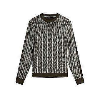 Ted Baker Herre Teksturert Skreddersydd Genser