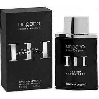 Eau de Toilette - EMANUEL UNGARO - Emanuel Ungaro III - 100ml - Aromatisch - Voor hem