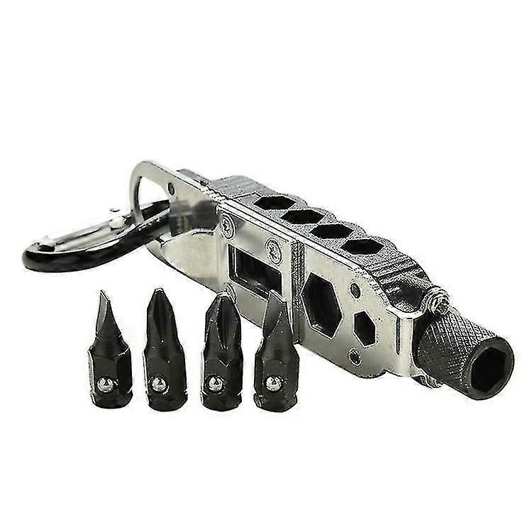 Multifunctional Screwdriver Portable Pocket Screwdriver Tool With Led Light