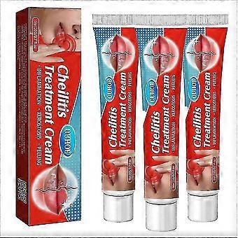 Ouhoe Lip Repair Lip Balm, Læbefugtende, Anti-udtørrende og sprukne, eksfolierende, fortyndende læbelinjer plejer 4136804345286