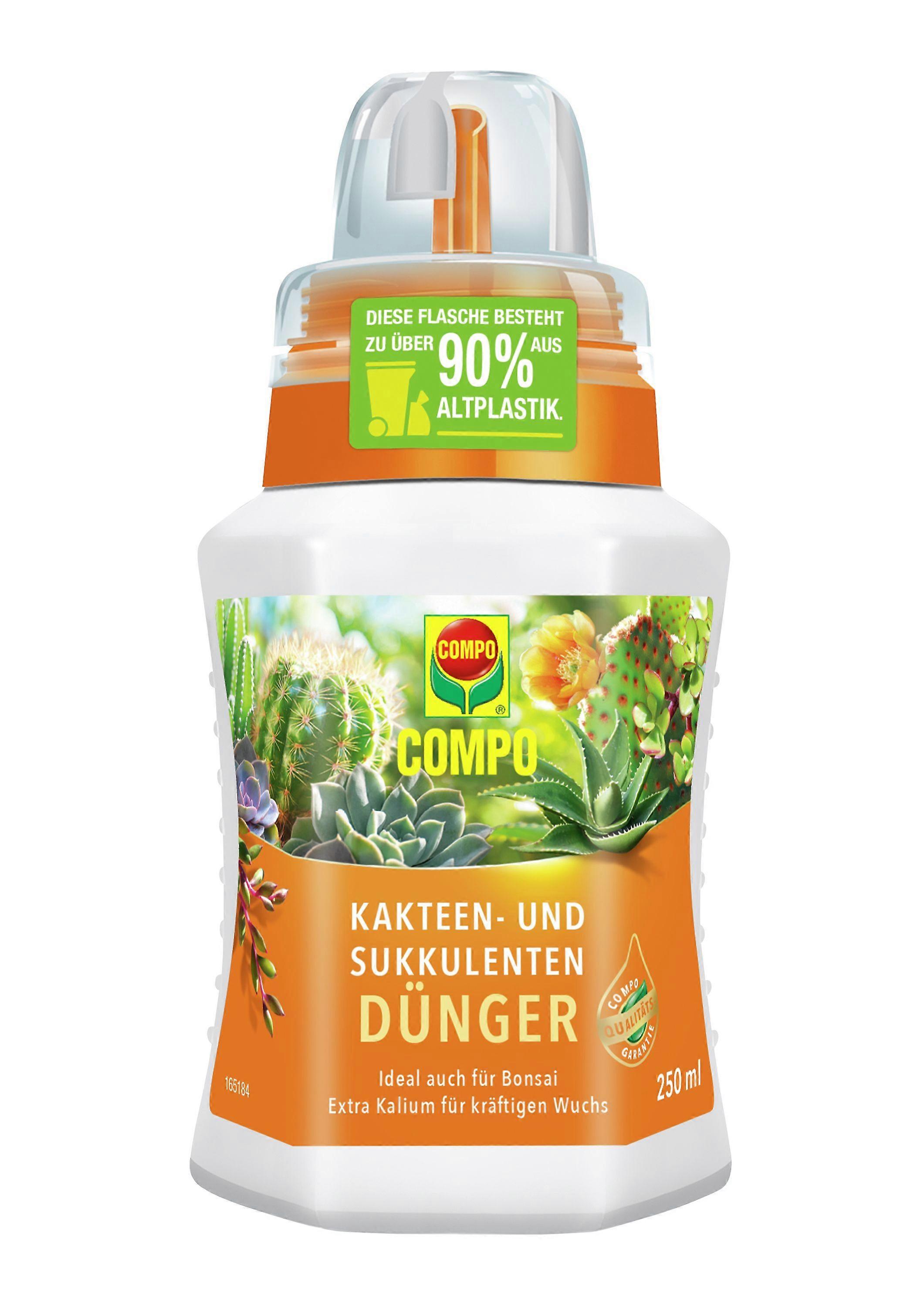 Cactus COMPO e concime succulento, anche per bonsai, 250 ml