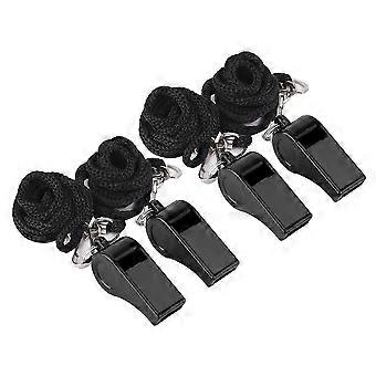 4 Pcs Sports Whistle apitos oficiais Sporting Goods Whistles Lanyard Whistle Sports Safety Whistle