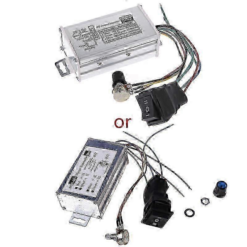 12V 24V 36V 48V DC Motor Speed Controller PWM Soft Start Reversible Control