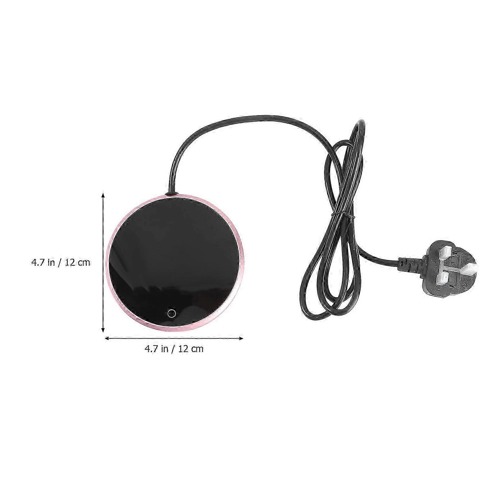 Constant Temperature Coaster Cup Warmer for Heating 230V Desktop Use