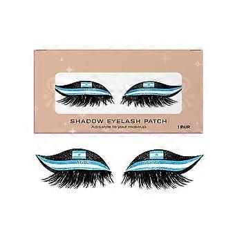 2pcs False Eyelashes, Argentina Flag Design Lightweight Comfortable False Lashes For Daily Wear And Game Watching Party