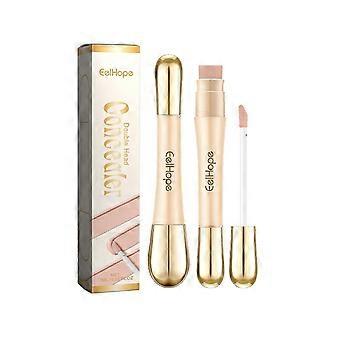 Double Head Concealer, Brightening And Waterproofing Concealer Stick