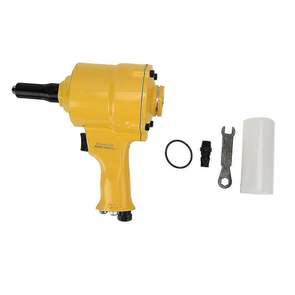 Pneumatic Rivet Machine Air Riveter Lightweight Woodworking Riveting Tool ShockProof 2Claw