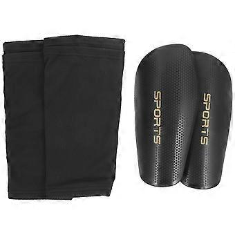 Soccer Shin Guards Sock for Protection 1Set Breathable Black Football Use