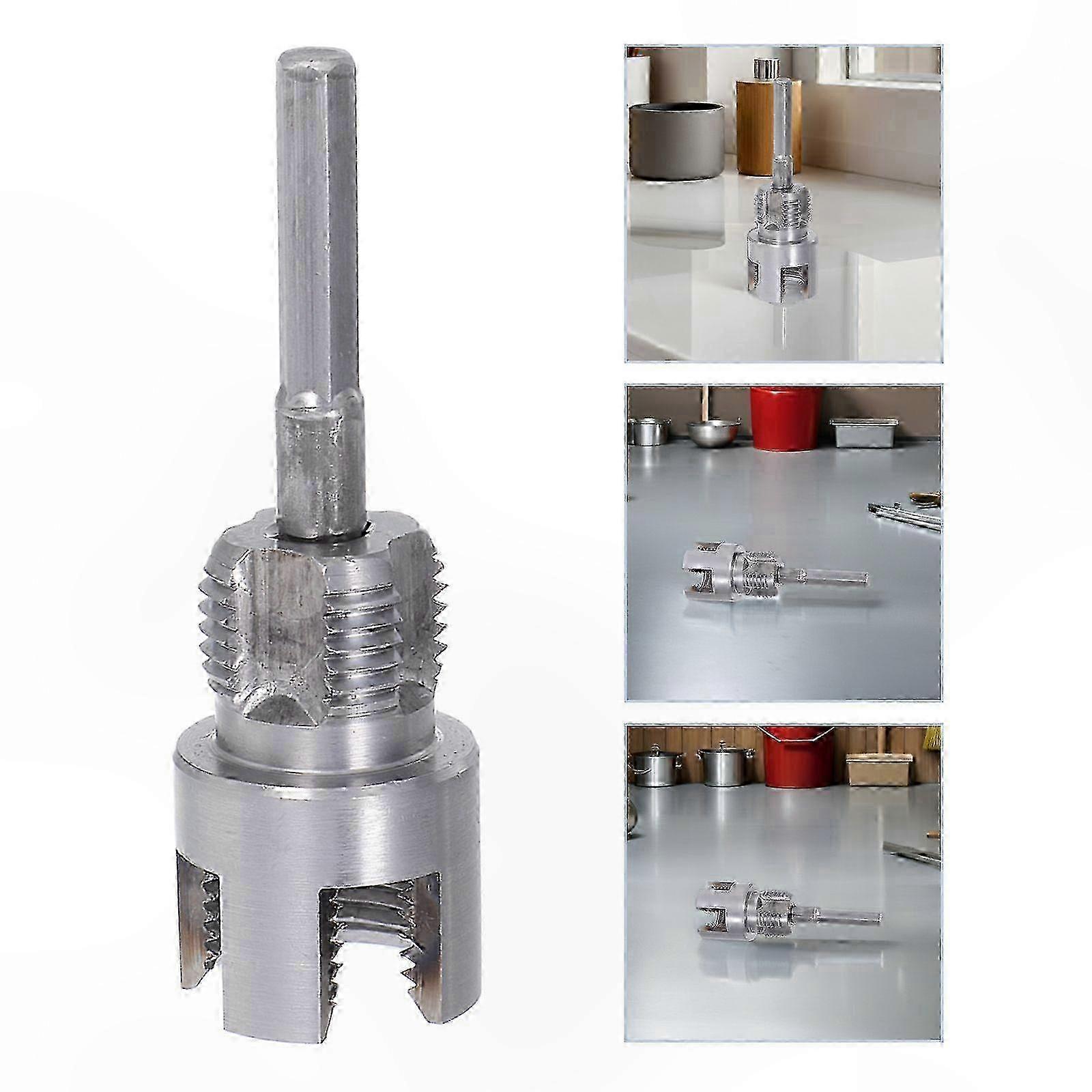 Multi-Functional 1/2" Pipe Threading Tool compatible with Internal & External Threads, PPR/PPE Plumbing Applications