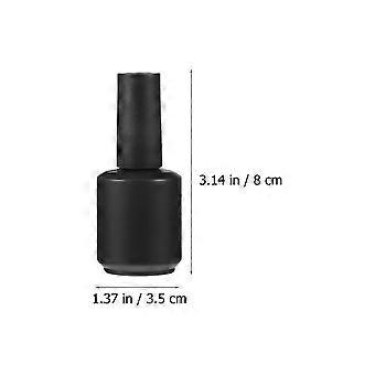 Empty Nail Polish Bottles Glass Dispenser for Storage Use 10Pcs