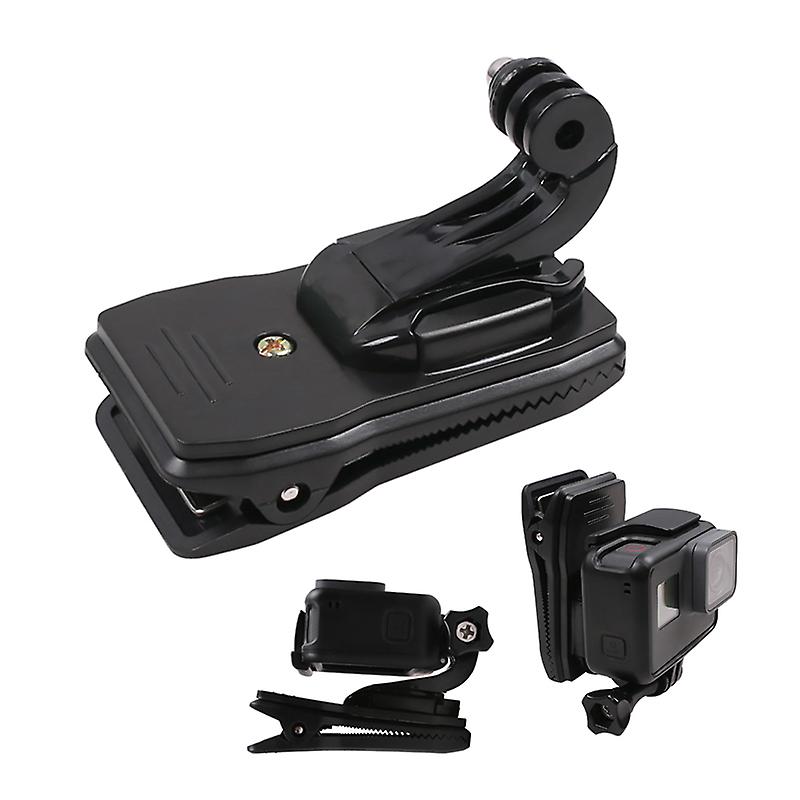 360 Rotation Clip Backpack Mount Camera Holder For Gopro Hero 9 8 7 6 5 4