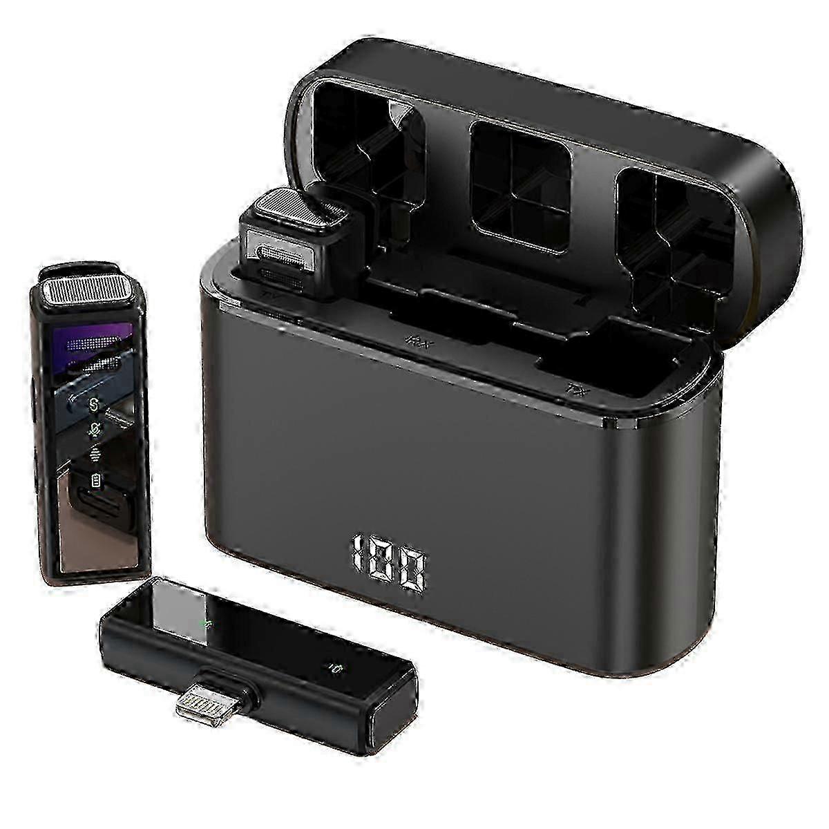 Microfone De Lapela Sem Fio Compatvel Com Iphone E Android 26-27