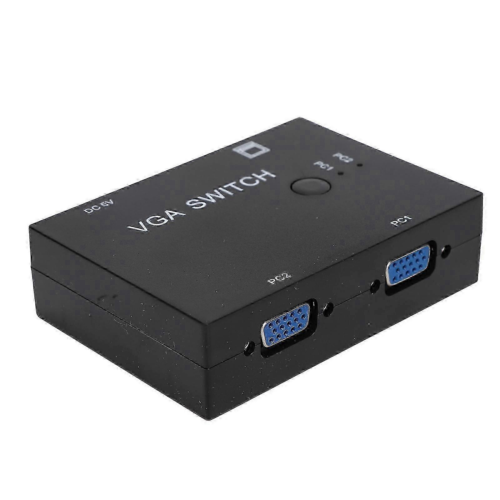 2-Port VGA Switcher Fast Source Switching