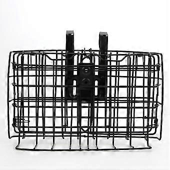 Strong Foldable Iron Bike Basket