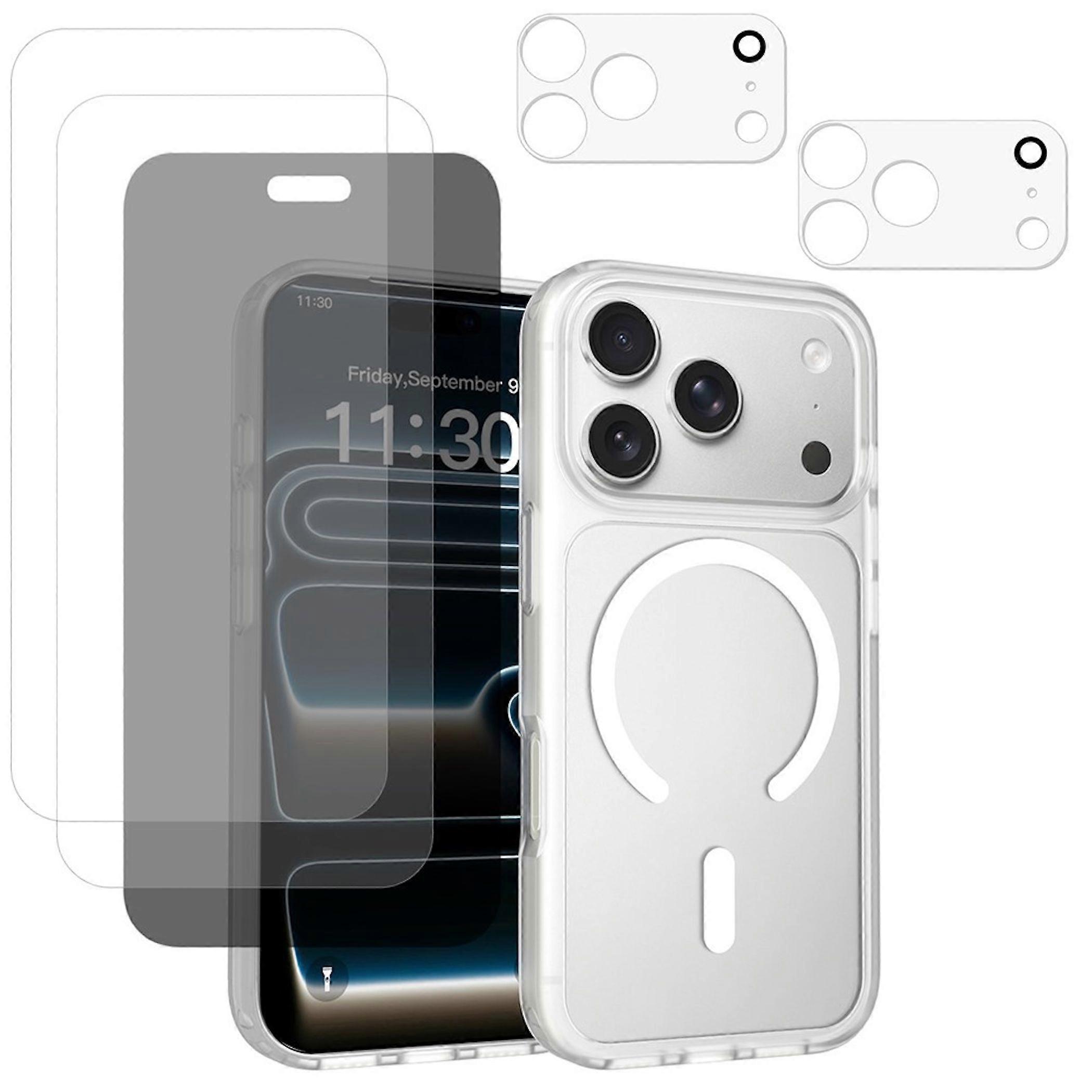 MagSafe case for Apple iPhone 18 Pro Max tempered glass screen protector camera protection