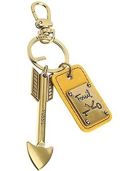 Fossil unisex Gold Plated Keychain SL3003747