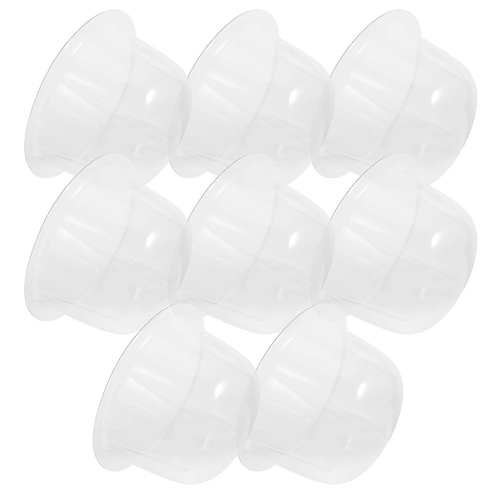 Transparente Mützenhalter für Kinder, 8 Stück